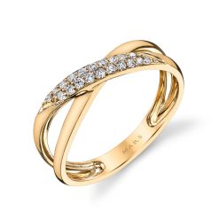 Contemporary Round Diamond RingStyle #: MARS-26585