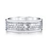 Modern Men's Wedding BandStyle #: MARS G105