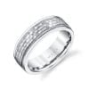 Modern Men's Wedding BandStyle #: MARS G105