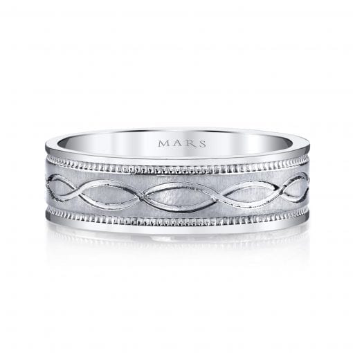 Classic Men's Wedding BandStyle #: MARS G106