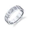 Modern Diamond Men's Wedding BandStyle #: MARS G111