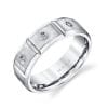 Modern Diamond Men's Wedding BandStyle #: MARS G118