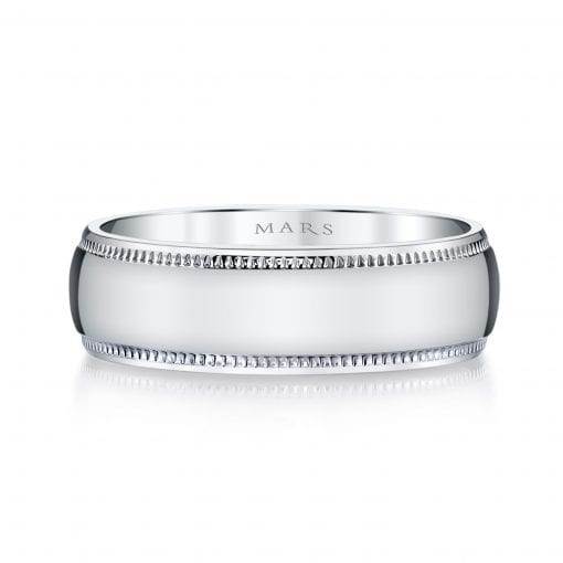 Modern Men's Wedding BandStyle #: MARS G123