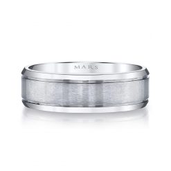 Modern Men's Wedding BandStyle #: MARS G126