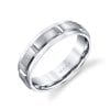 Modern Men's Wedding BandStyle #: MARS G127