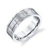 Modern Men's Wedding BandStyle #: MARS G129