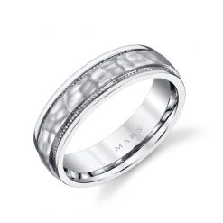 Unique Men's Wedding BandStyle #: MARS G131