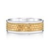 Mixed Metal Men's Wedding BandStyle #: MARS G132