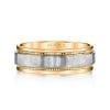 Mixed Metal Men's Wedding BandStyle #: MARS G133