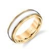 Mixed Metal Men's Wedding BandStyle #: MARS G135