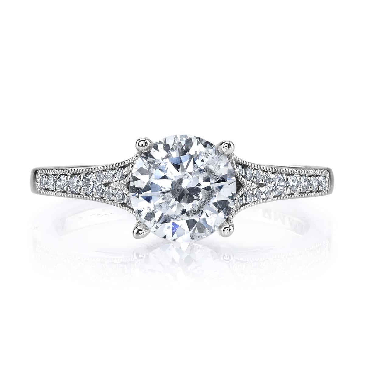 Vintage Engagement rings: MARKS-25330-14KW - Mark's Diamonds