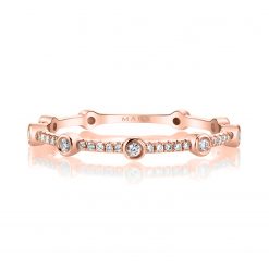 Modern, Stackable Diamond RingStyle #: MARS-27265