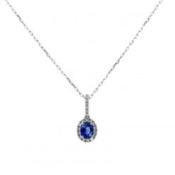 Sapphire NecklaceStyle #: MH-PENDANT-97209