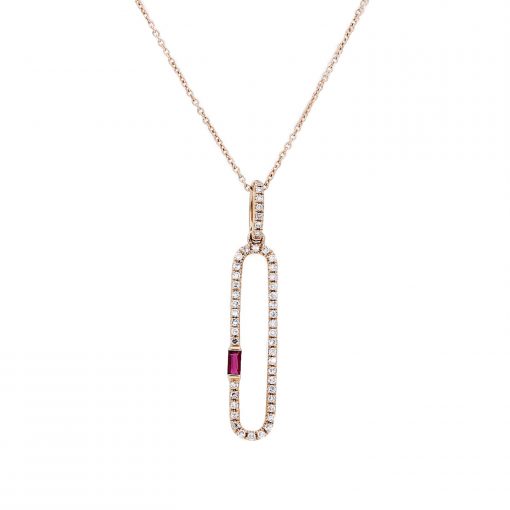 Ruby NecklaceStyle #: ANC-AA1126