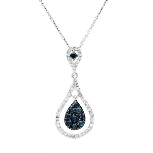 Blue Diamond NecklaceStyle #: ANC-AA751