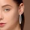 Diamond EarringsStyle #: HOOPER-107