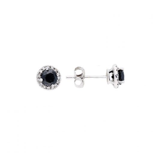 Black Diamond EarringsStyle #: MH-EAR1100