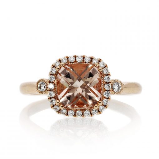 Morganite RingStyle #: ANC-NV976