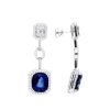 Sapphire Earrings<br>Style #: JW-EAR-SP-007