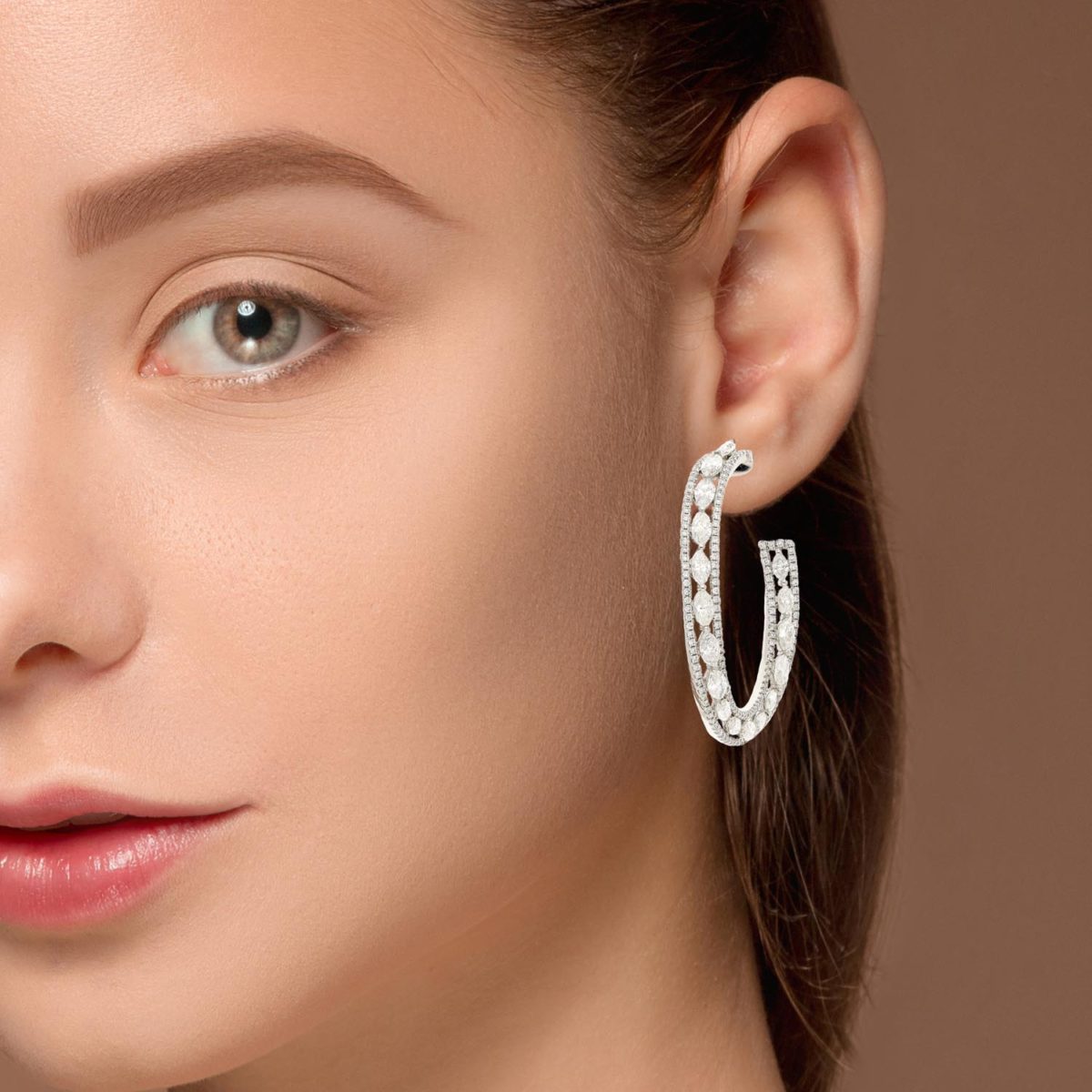 Diamond EarringsStyle #: RIU-38281