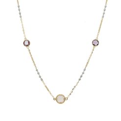 Gemstones NecklaceStyle #: WLI-J13398FJN