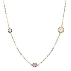 Gemstones NecklaceStyle #: WLI-J13398FJN