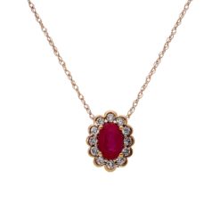 Ruby NecklaceStyle #: ROY-PC8238R