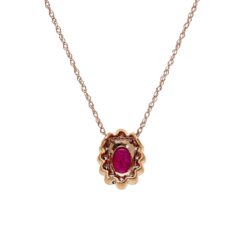 Ruby NecklaceStyle #: ROY-PC8238R