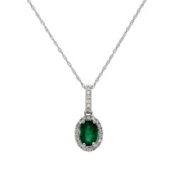 Emerald NecklaceStyle #: ROY-WC8644E