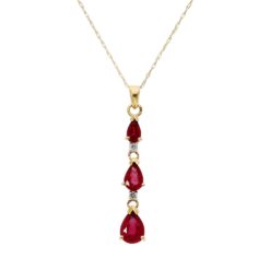 Ruby NecklaceStyle #: ROY-PR3821RB