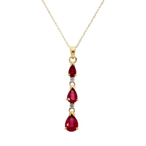 Ruby NecklaceStyle #: ROY-PR3821RB