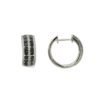 Hoops Black Diamond EarringsStyle #: PD-LQ7507E