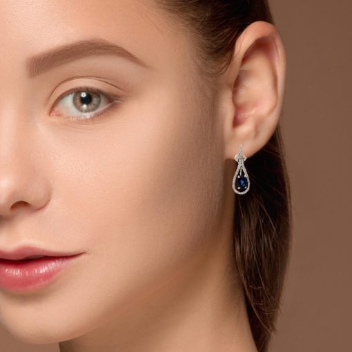 Sapphire  EarringsStyle #: ROY-WC6549S