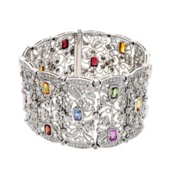 Fancy Colored Sapphires BraceletStyle #: PD-LQ2615BR