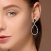 Black Diamond EarringsStyle #: PD-LQ6445E