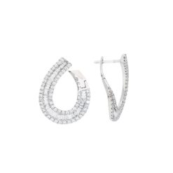 Baguette Diamonds EarringsStyle #: PD-LQ10007E
