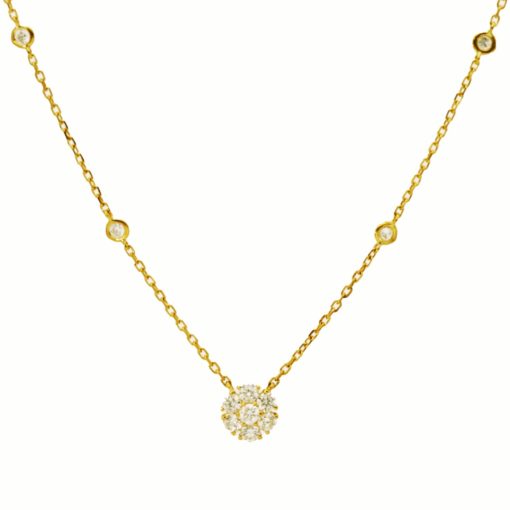 Diamond NecklaceStyle #: PD-LQ2087N