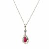 Ruby NecklaceStyle #: PD-LQ6592P