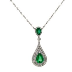 Emerald NecklaceStyle #: PD-LQ7851P