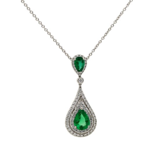 Emerald NecklaceStyle #: PD-LQ7851P