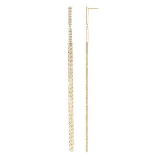 Diamond EarringsStyle #: MK-EC4011-Y