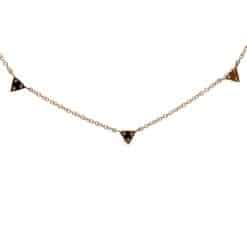 Diamond NecklaceStyle #: MK-NC2037-R