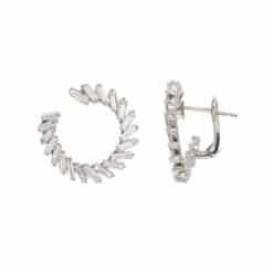 Baguette Diamond EarringsStyle #: PD-LQ10785E