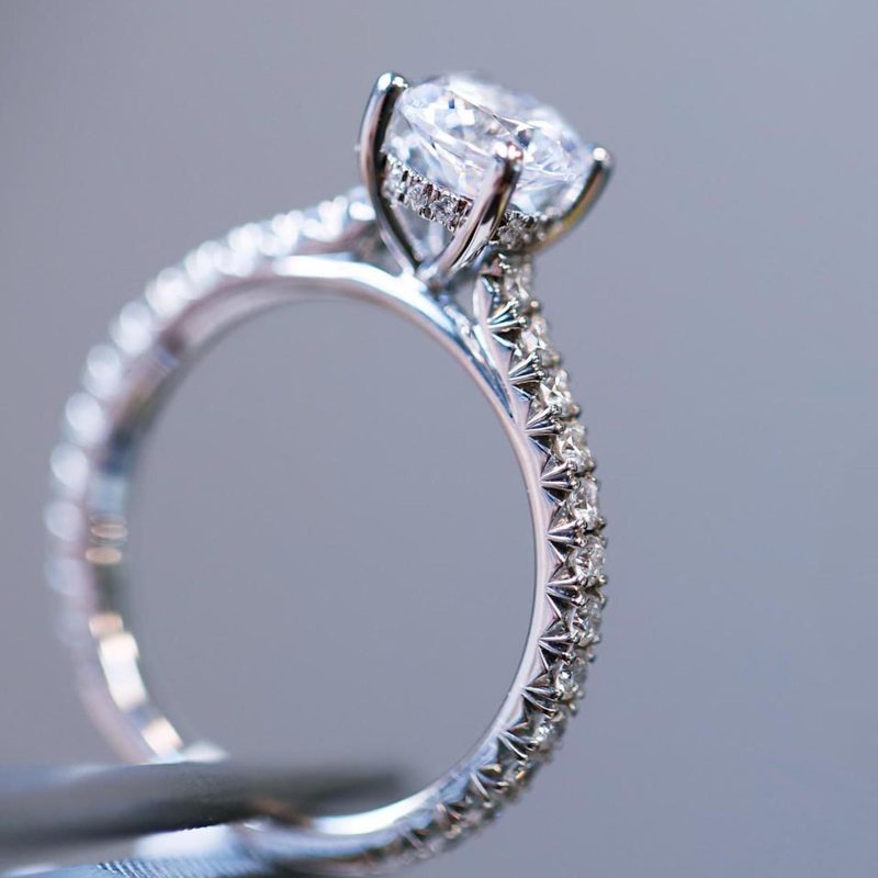 diamond ring from jewelers in cherry creek