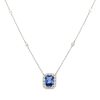 Sapphire Necklace from jewelers in cherry creek