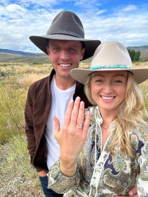 Will & Lauren Engagement in Vail colorado