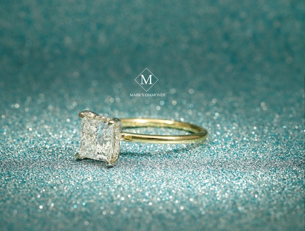 Custom engagement ring tips