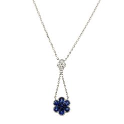 Sapphire NecklaceStyle #: PD-LQ5420N