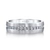 Embellished Diamond Men's Wedding BandStyle #: MARS G115