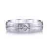 Classic Diamond Men's Wedding BandStyle #: MARS G116